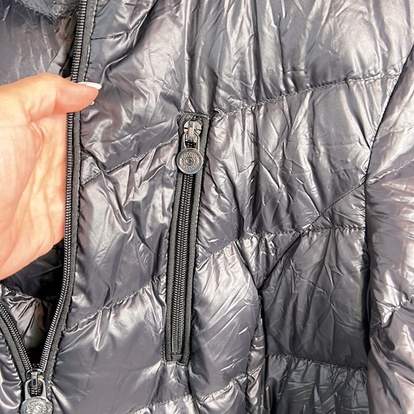 Curations Caravan Quilted Down Packable Jacket with hood size XL - Picture 3 of 10